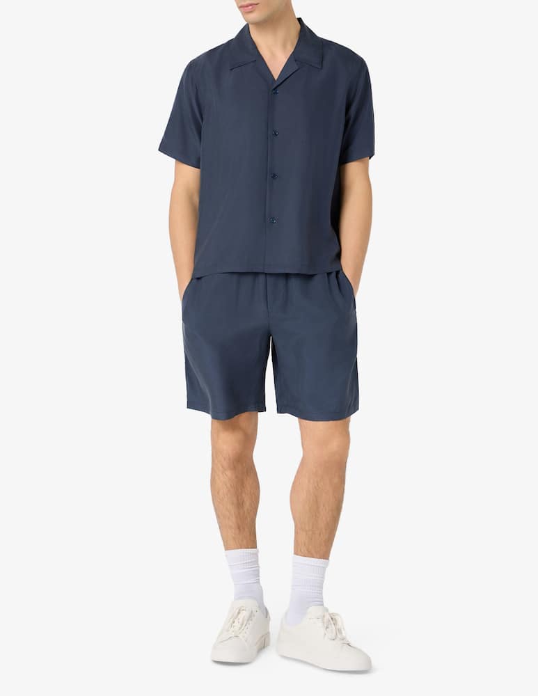 rinascente Misaky Bermuda con coulisse in seta