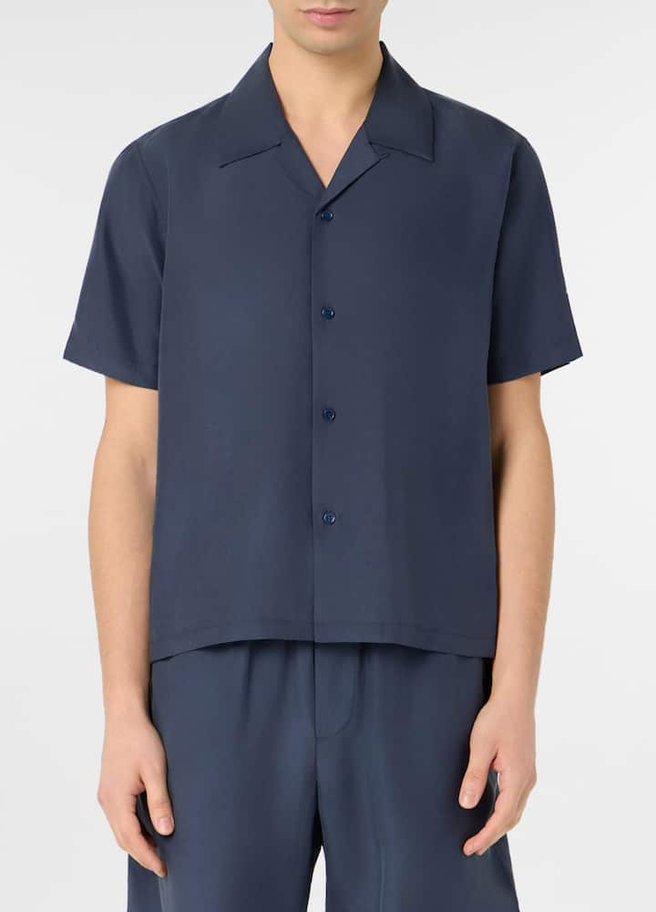 rinascente Misaky Camicia bowling in seta