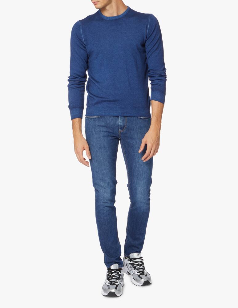 rinascente Gran Sasso Merino wool vintage roundneck sweater