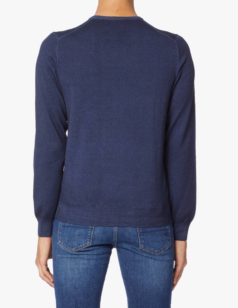 rinascente Gran Sasso Maglia girocollo vintage in lana merino 