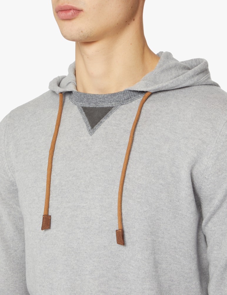 Gran Sasso Hooded sweater - picture 5 Gran Sasso Hooded sweater - picture 5