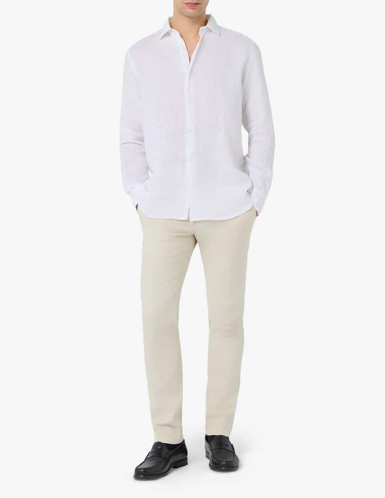 Sartoria Italiana Camicia manica lunga in lino - immagine 2 Sartoria Italiana Camicia manica lunga in lino - immagine 2