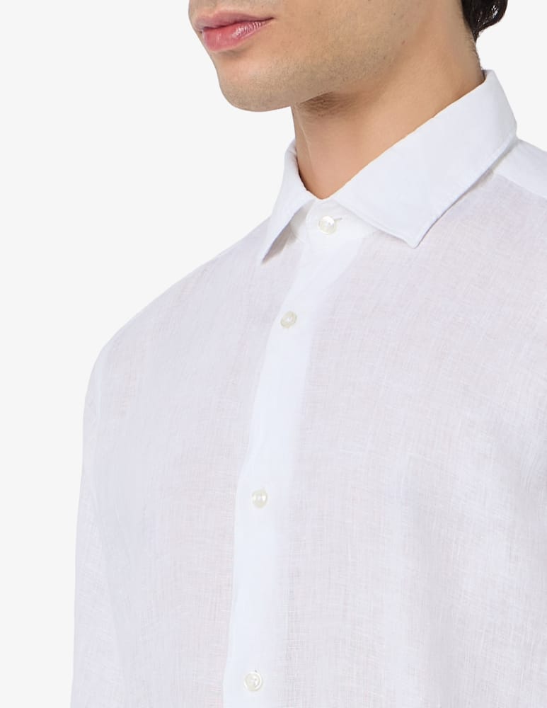 Sartoria Italiana Camicia manica lunga in lino - immagine 4 Sartoria Italiana Camicia manica lunga in lino - immagine 4
