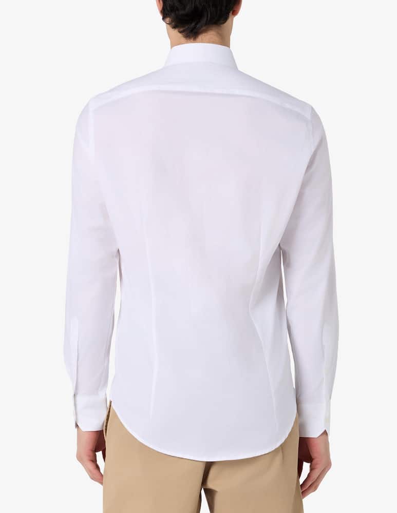 Sartoria Italiana Camicia in popeline stretch modern fit - immagine 3 Sartoria Italiana Camicia in popeline stretch modern fit - immagine 3