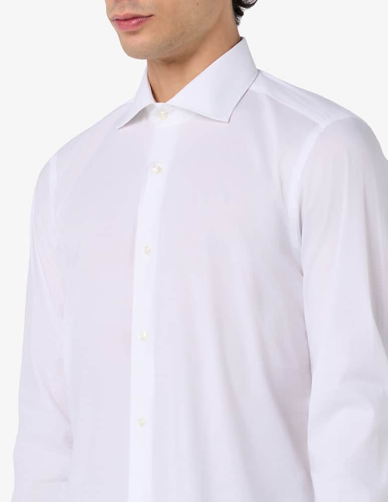 Sartoria Italiana Camicia in popeline stretch modern fit - immagine 4 Sartoria Italiana Camicia in popeline stretch modern fit - immagine 4