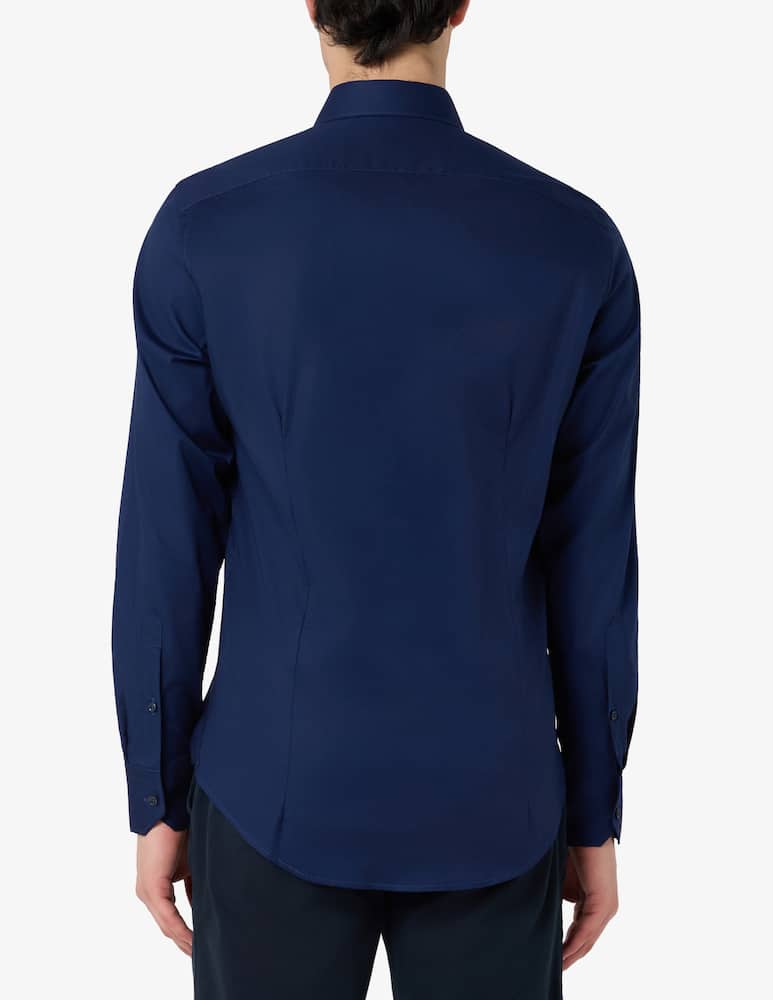 Sartoria Italiana Camicia in popeline stretch modern fit - immagine 3 Sartoria Italiana Camicia in popeline stretch modern fit - immagine 3