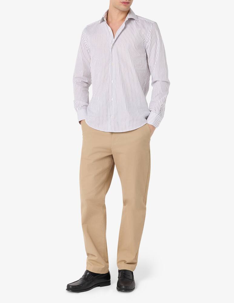 Sartoria Italiana Camicia a righe sottili modern fit - immagine 2 Sartoria Italiana Camicia a righe sottili modern fit - immagine 2