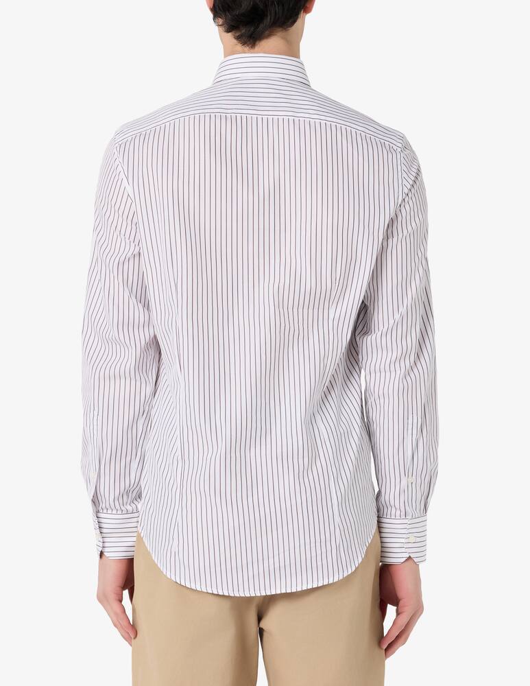 Sartoria Italiana Camicia a righe sottili modern fit - immagine 3 Sartoria Italiana Camicia a righe sottili modern fit - immagine 3
