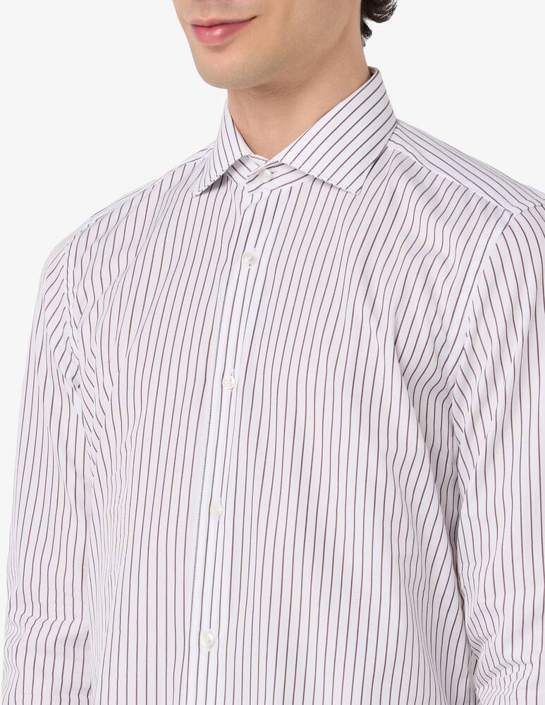 Sartoria Italiana Camicia a righe sottili modern fit - immagine 4 Sartoria Italiana Camicia a righe sottili modern fit - immagine 4