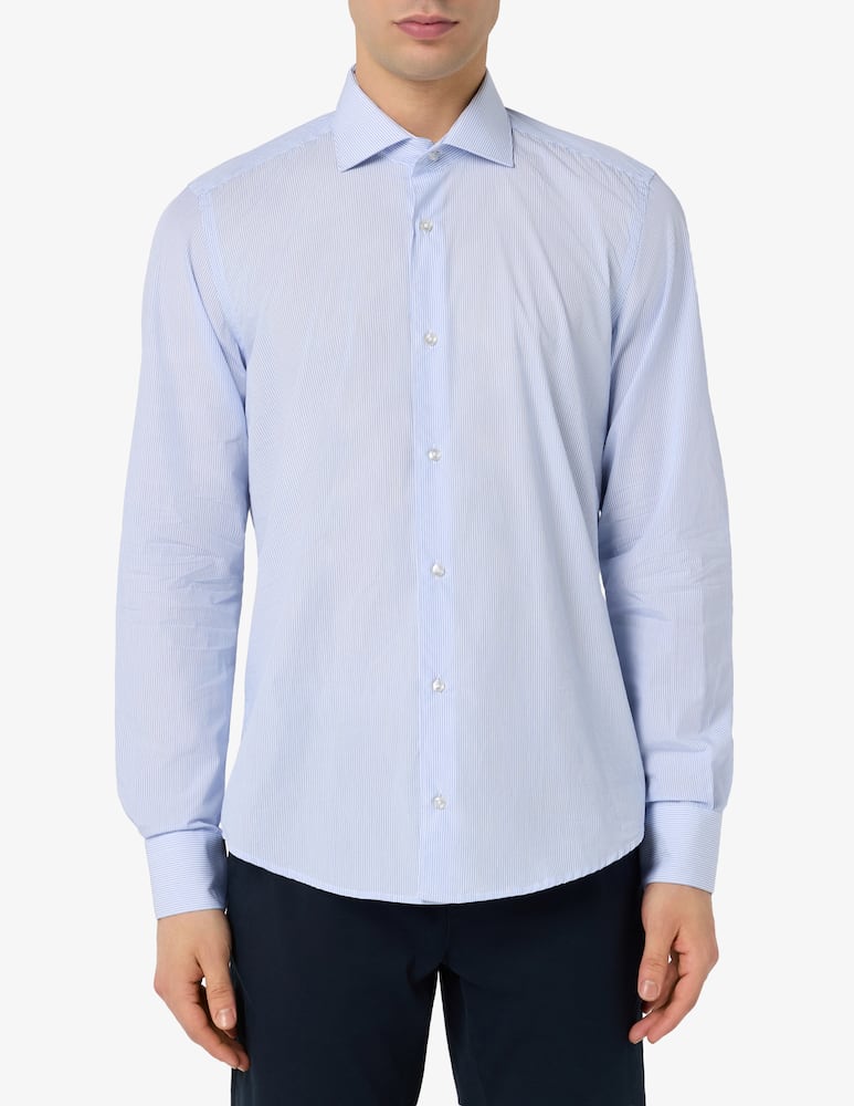 Sartoria Italiana Camicia a righe sottili modern fit - immagine 1 Sartoria Italiana Camicia a righe sottili modern fit - immagine 1