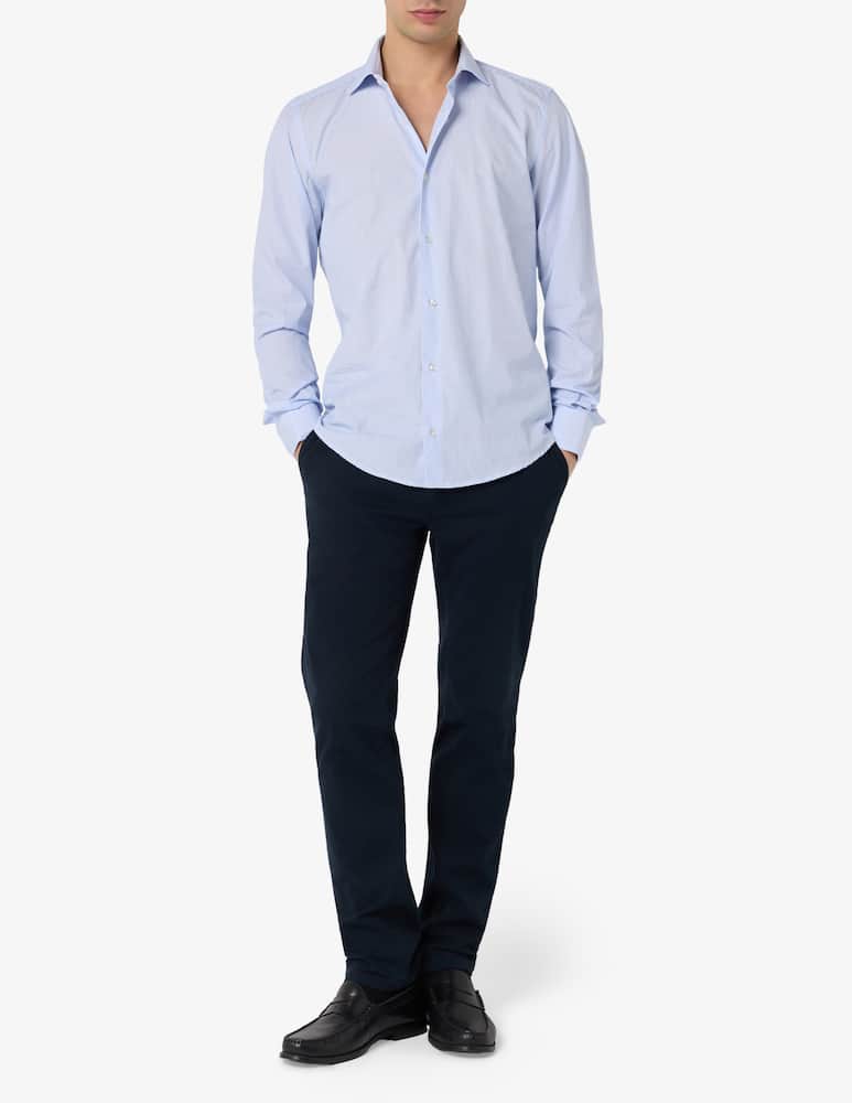 Sartoria Italiana Camicia a righe sottili modern fit - immagine 2 Sartoria Italiana Camicia a righe sottili modern fit - immagine 2