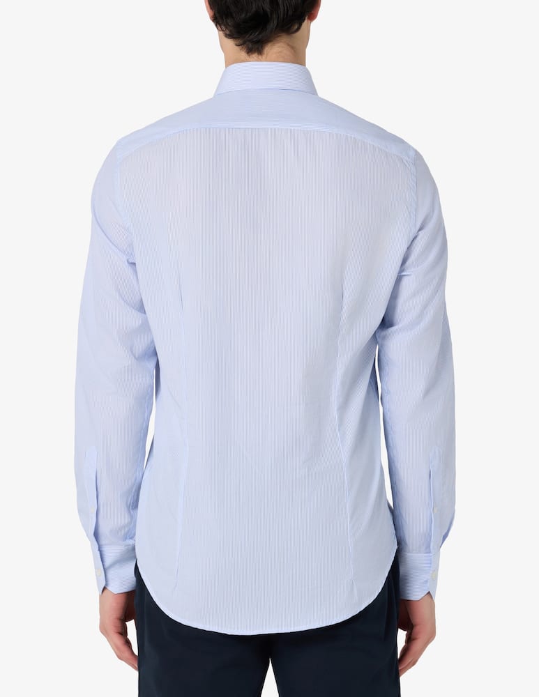 Sartoria Italiana Camicia a righe sottili modern fit - immagine 3 Sartoria Italiana Camicia a righe sottili modern fit - immagine 3