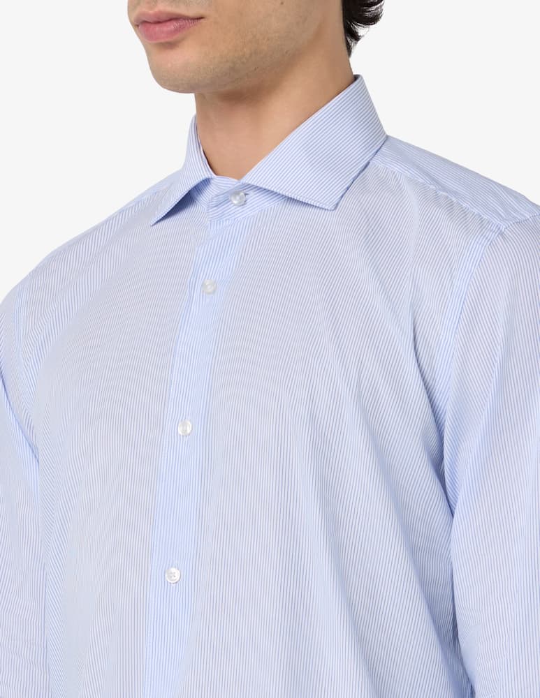 Sartoria Italiana Camicia a righe sottili modern fit - immagine 4 Sartoria Italiana Camicia a righe sottili modern fit - immagine 4