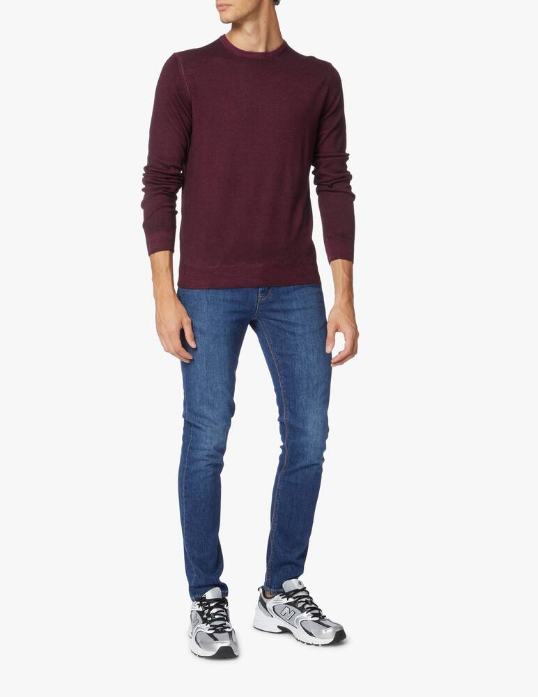 rinascente Gran Sasso Maglia girocollo vintage in lana merino 