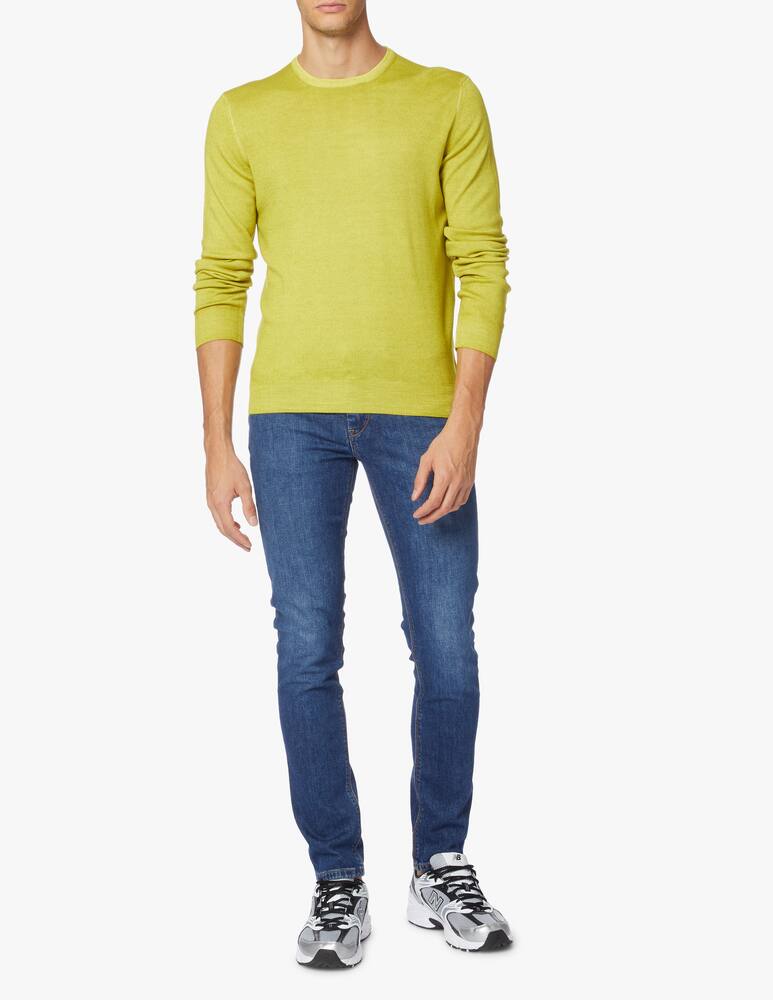 rinascente Gran Sasso Maglia girocollo vintage in lana merino 