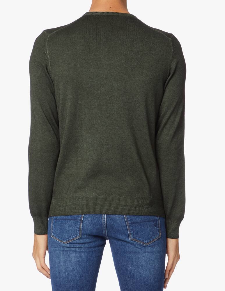 rinascente Gran Sasso Merino wool vintage roundneck sweater