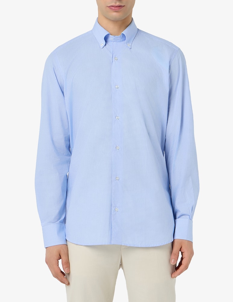 Sartoria Italiana Camicia regular fit a quadri - immagine 1 Sartoria Italiana Camicia regular fit a quadri - immagine 1