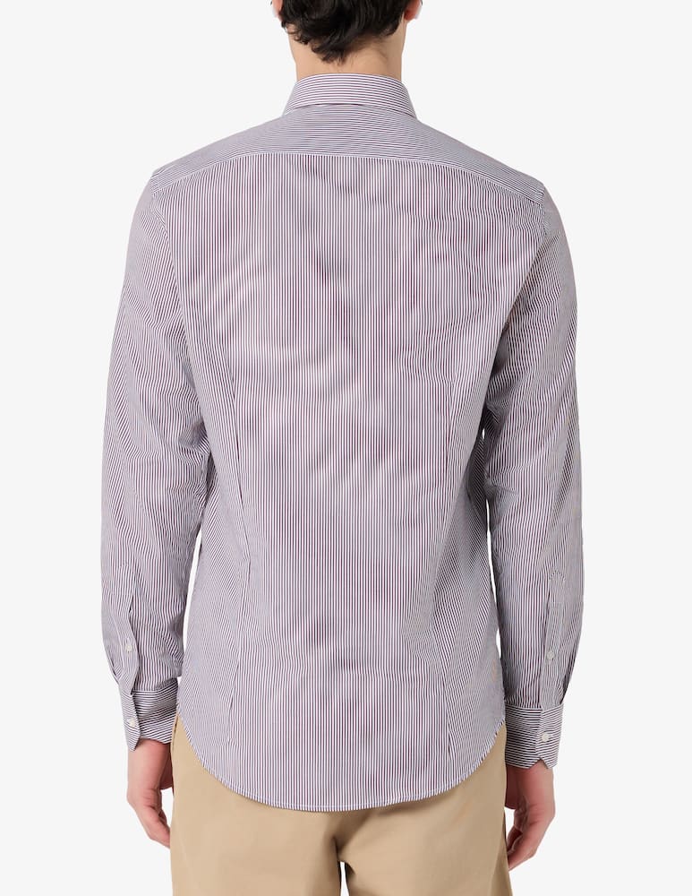 Sartoria Italiana Camicia a righe sottili modern fit - immagine 3 Sartoria Italiana Camicia a righe sottili modern fit - immagine 3