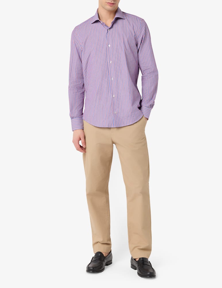 Sartoria Italiana Camicia a righe modern fit - immagine 2 Sartoria Italiana Camicia a righe modern fit - immagine 2