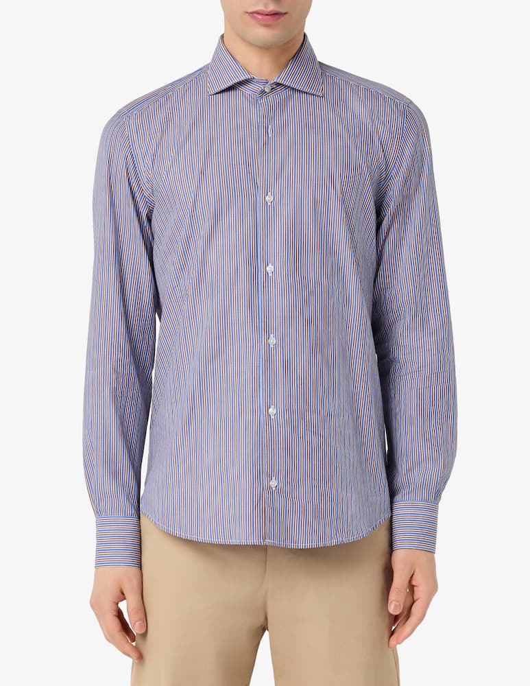 rinascente Sartoria Italiana Striped classic shirt