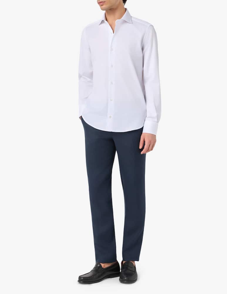 Sartoria Italiana Camicia classica modern fit in cotone organico - immagine 2 Sartoria Italiana Camicia classica modern fit in cotone organico - immagine 2