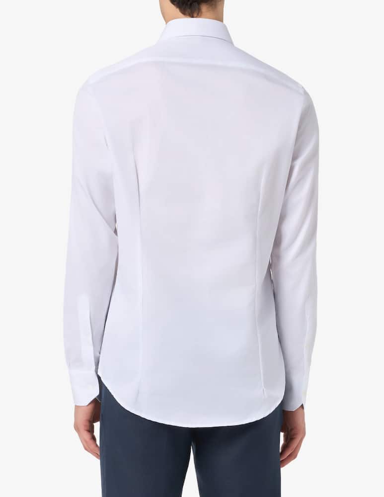 Sartoria Italiana Camicia classica modern fit in cotone organico - immagine 3 Sartoria Italiana Camicia classica modern fit in cotone organico - immagine 3