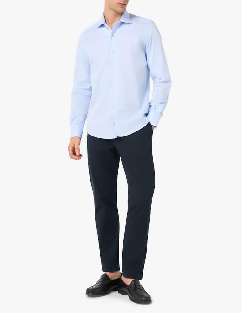 Sartoria Italiana Camicia classica modern fit in cotone organico - immagine 2 Sartoria Italiana Camicia classica modern fit in cotone organico - immagine 2