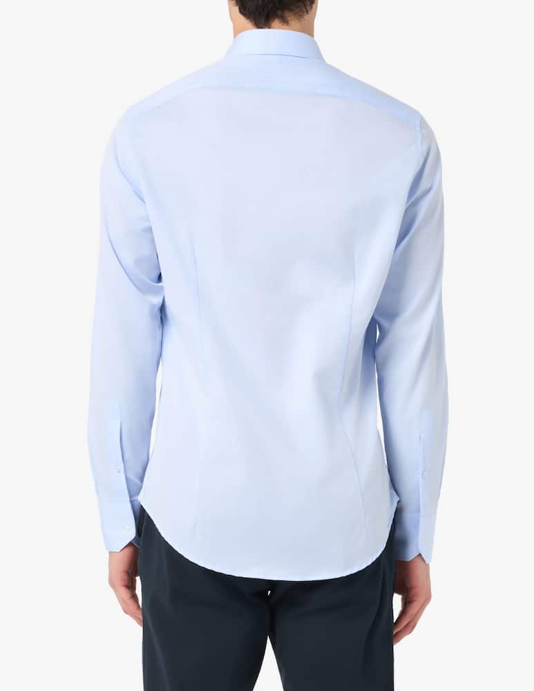 Sartoria Italiana Camicia classica modern fit in cotone organico - immagine 3 Sartoria Italiana Camicia classica modern fit in cotone organico - immagine 3