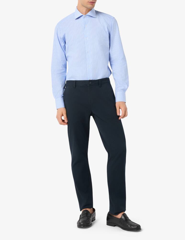 rinascente Sartoria Italiana Camicia rigata regular fit in cotone 