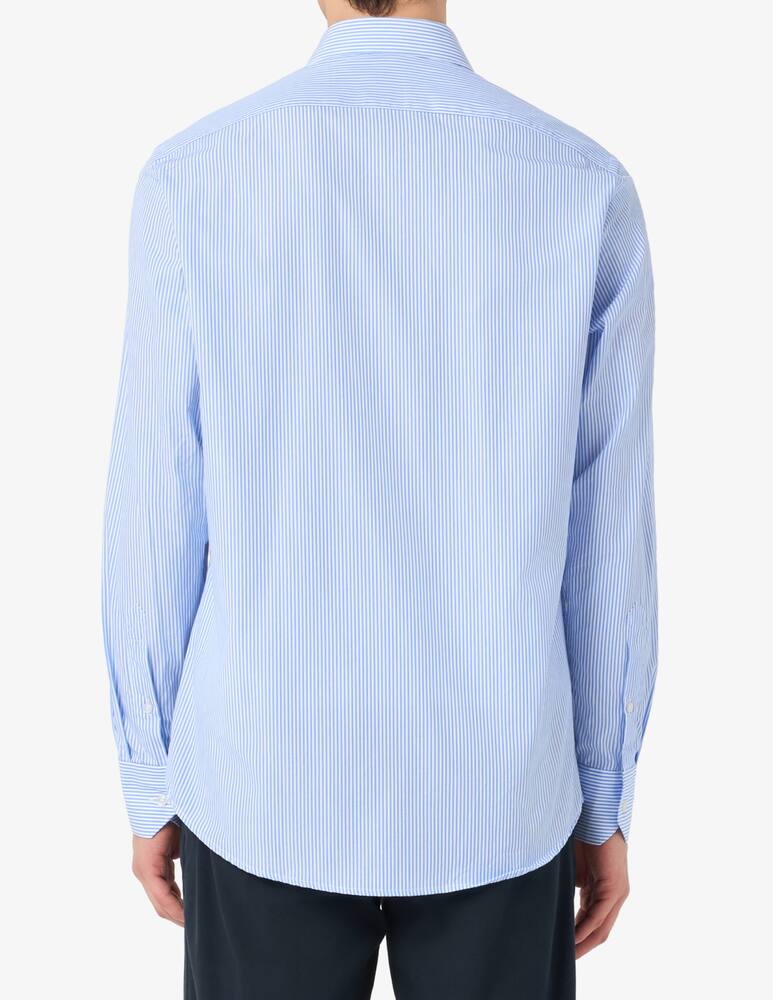 rinascente Sartoria Italiana Camicia rigata regular fit in cotone 