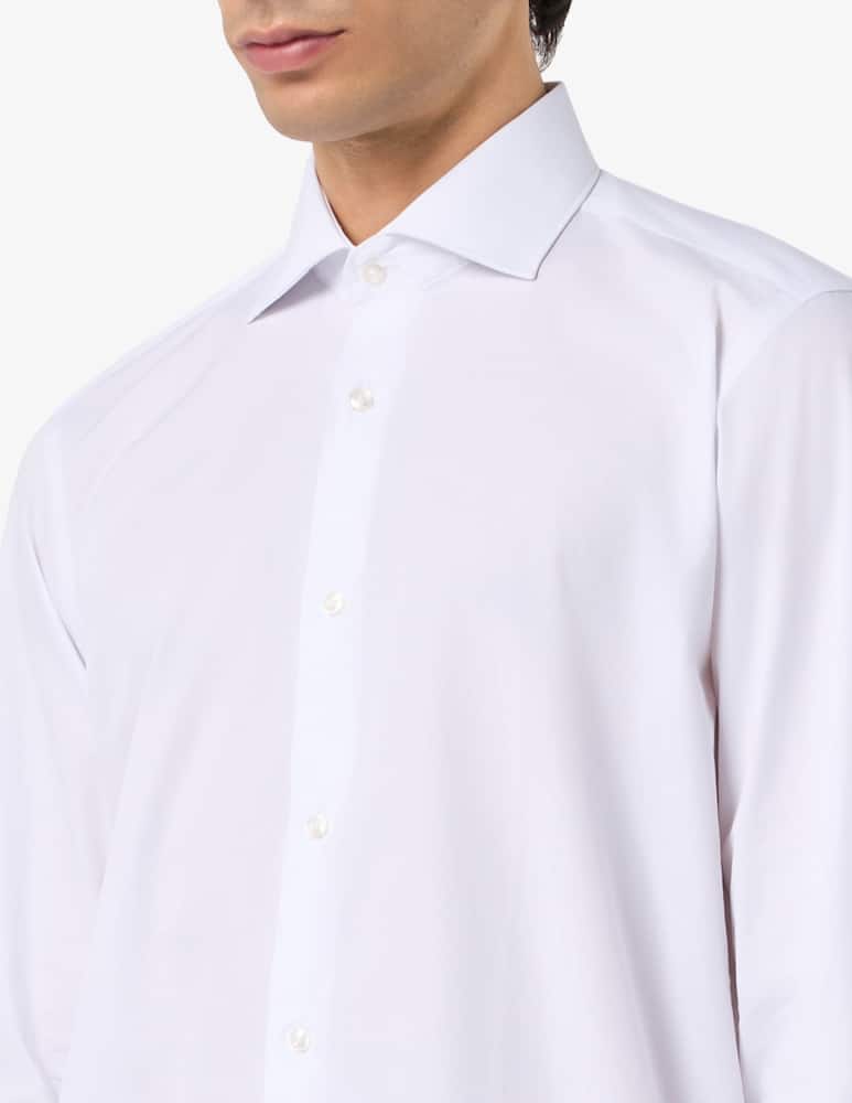 Sartoria Italiana Camicia regular fit in cotone organico - immagine 4 Sartoria Italiana Camicia regular fit in cotone organico - immagine 4
