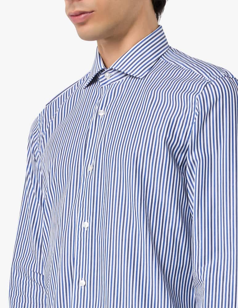 Sartoria Italiana Camicia classica a righe moodern fit - immagine 4 Sartoria Italiana Camicia classica a righe moodern fit - immagine 4