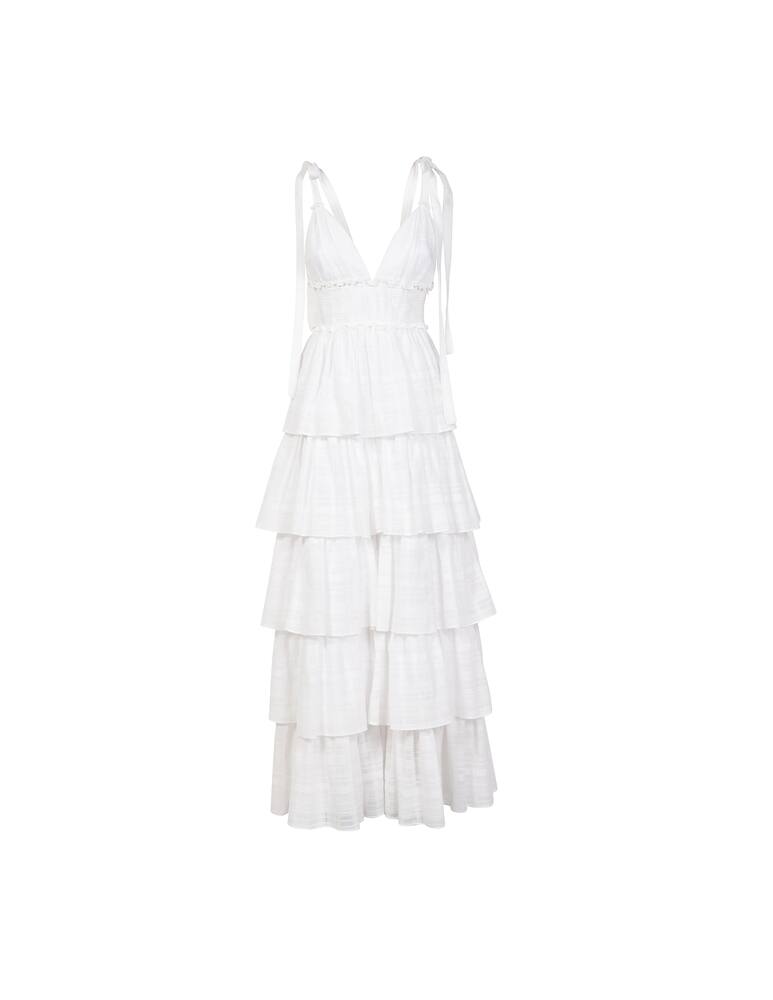 rinascente Wandering Vestito midi a balze