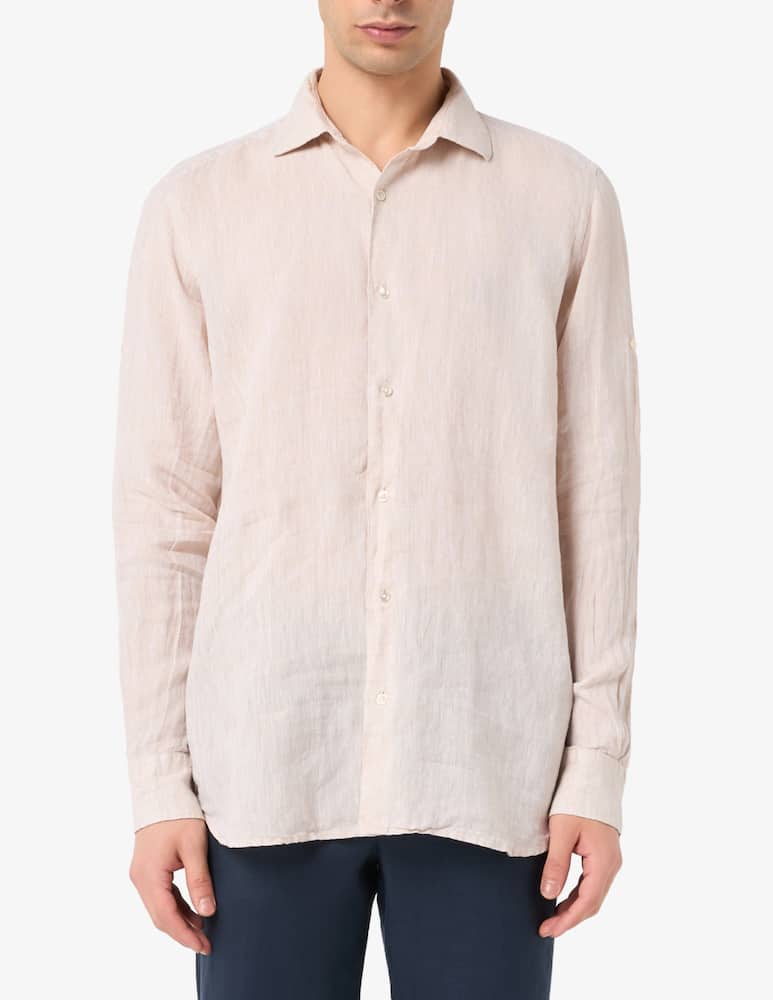 Sartoria Italiana Camicia in lino regular fit - immagine 1 Sartoria Italiana Camicia in lino regular fit - immagine 1