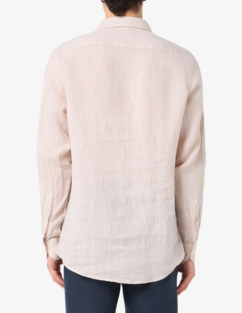 Sartoria Italiana Camicia in lino regular fit - immagine 3 Sartoria Italiana Camicia in lino regular fit - immagine 3