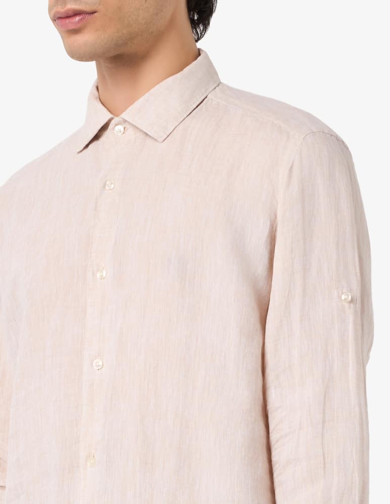 Sartoria Italiana Camicia in lino regular fit - immagine 4 Sartoria Italiana Camicia in lino regular fit - immagine 4