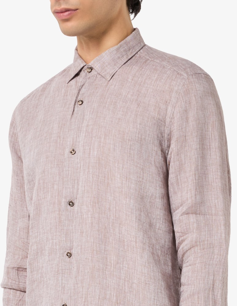 rinascente Sartoria Italiana Camicia in lino modern fit