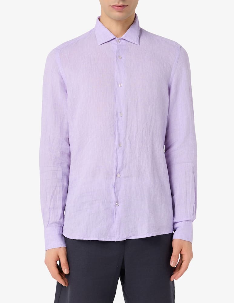 rinascente Sartoria Italiana Linen long-sleeve shirt