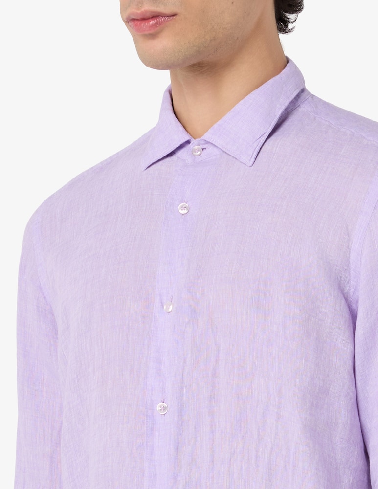 Sartoria Italiana Camicia in lino modern fit - immagine 4 Sartoria Italiana Camicia in lino modern fit - immagine 4