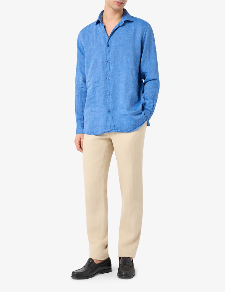 rinascente Sartoria Italiana Camicia in lino regular fit