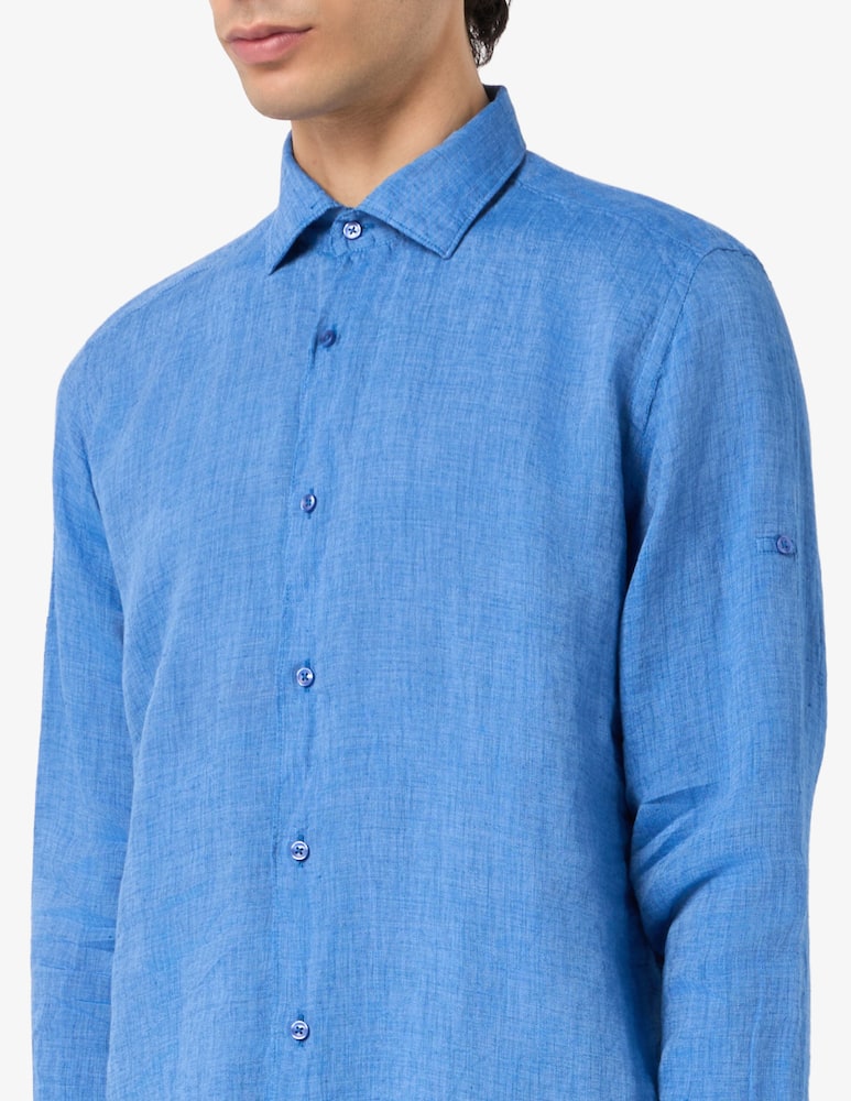 rinascente Sartoria Italiana Camicia in lino regular fit