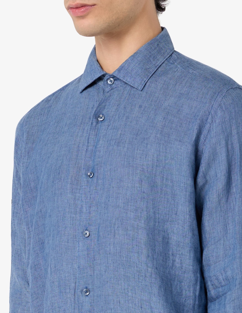 rinascente Sartoria Italiana Linen long sleeve shirt