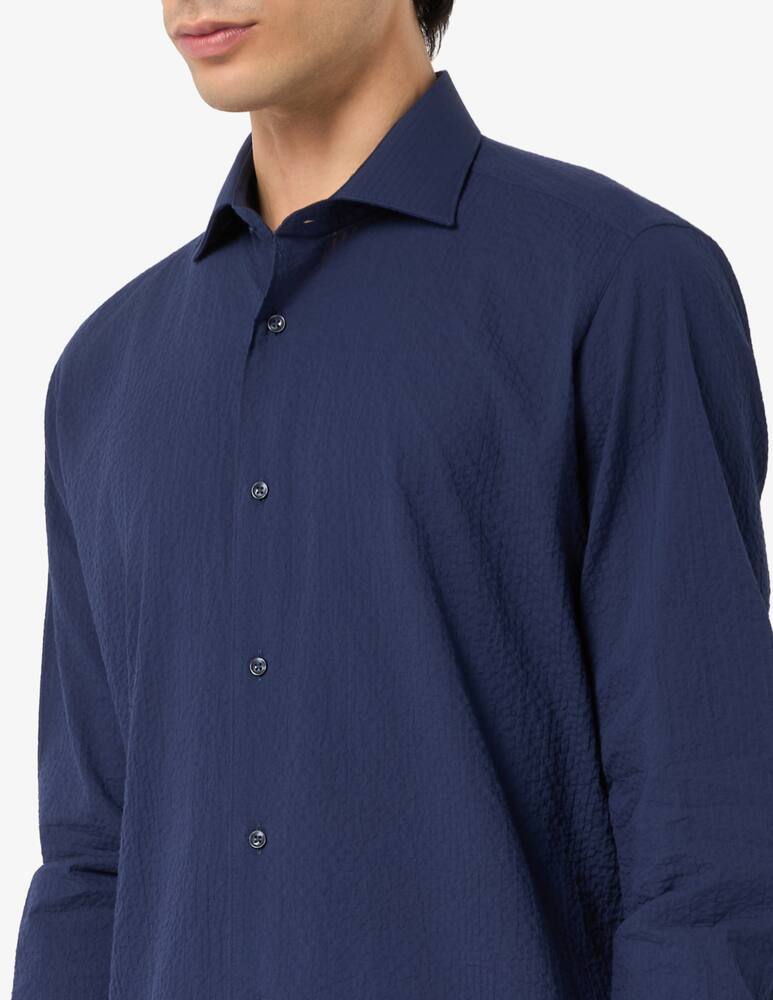 rinascente Sartoria Italiana Camicia seersucker regular fit