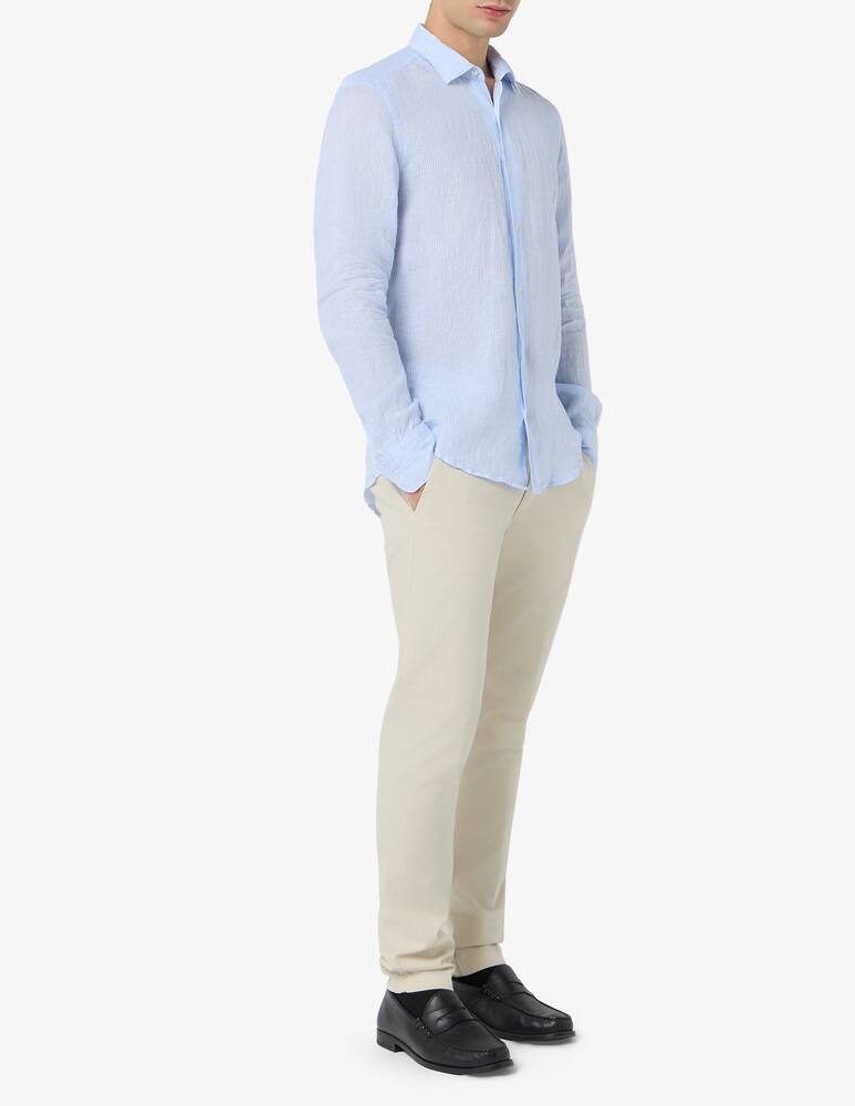 Sartoria Italiana Linen long sleeve shirt - picture 2 Sartoria Italiana Linen long sleeve shirt - picture 2