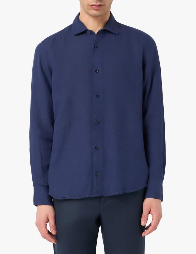 rinascente Sartoria Italiana Linen long sleeve shirt