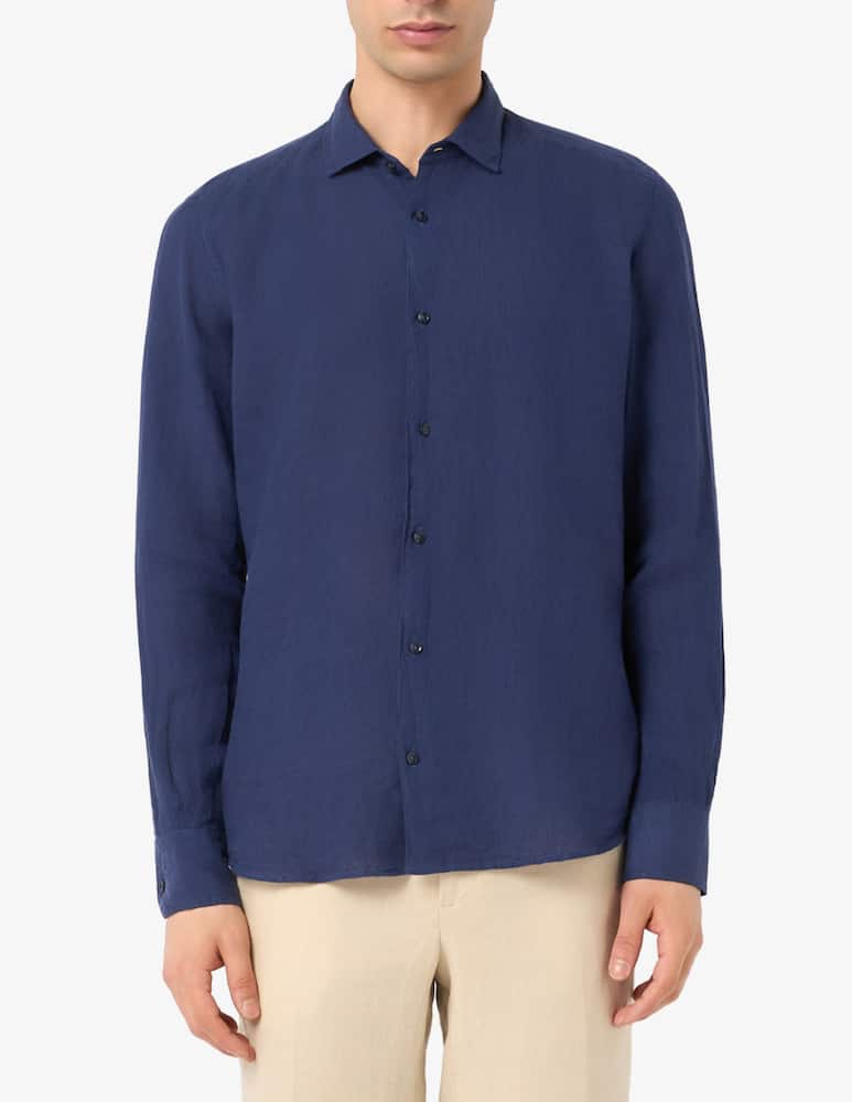 rinascente Sartoria Italiana Linen long-sleeve shirt