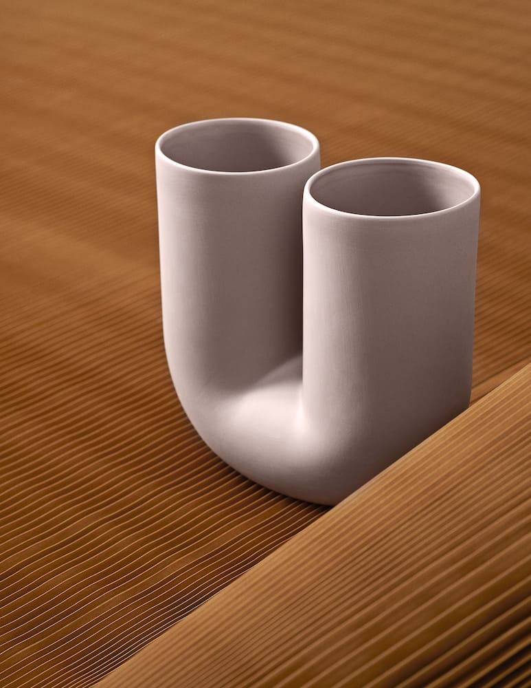 rinascente Muuto Kink Vase - Violet