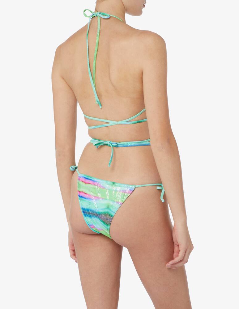 Sharay Bikini con lacci allover Iridescent - immagine 3 Sharay Bikini con lacci allover Iridescent - immagine 3