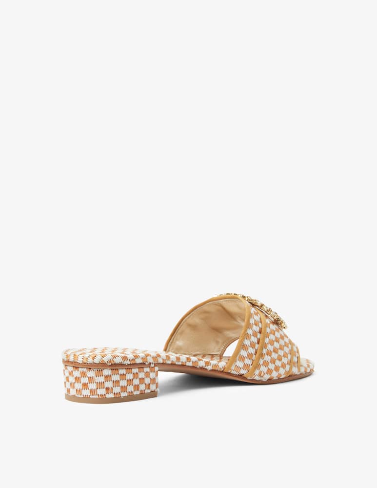 rinascente Emanuela Caruso Sandali con tacco in pelle