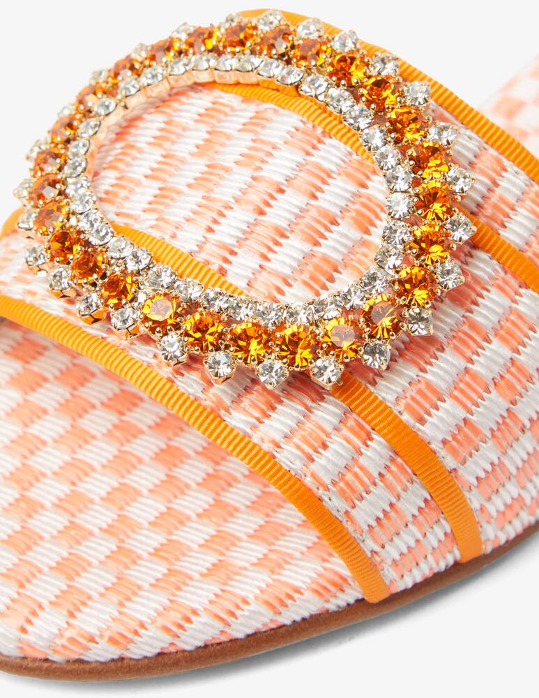 rinascente Emanuela Caruso Flat leather sandals